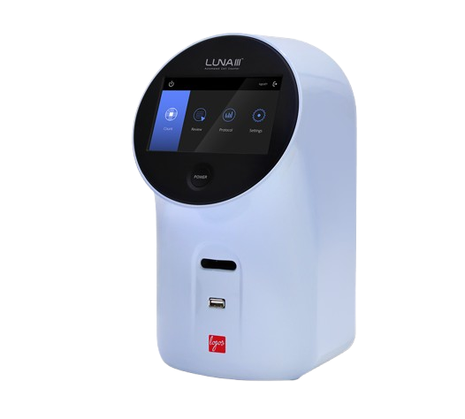 The LUNA-III automated cell counter is the most advanced brightfield cell counter available today.