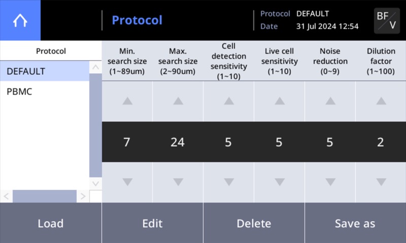 luna3-Customize & Save Protocols